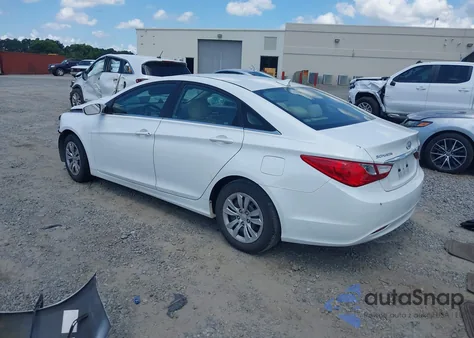 2013 Hyundai Sonata Gls из США, поврежденный, VIN 5NPEB4AC0DH536567